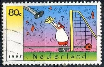 Holanda 1998 Scott 995 Sello º Comics Futbol 80c Yv1631 Mi.1657 Pays Bas Netherlands Holland Hollande Olanda 